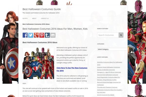 Twentytwelve-child theme site design template sample