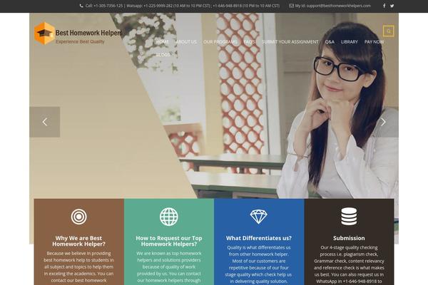 Masterstudy theme site design template sample