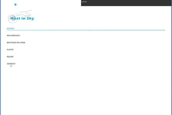 The7 theme site design template sample