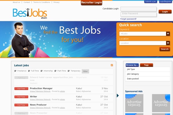 bestjobsaf.com site used Bestjobs
