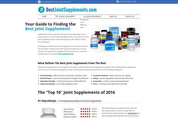 bestjointsupplements.com site used Bestjointsupplements-new.com
