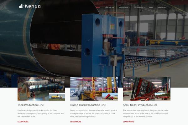 Construction theme site design template sample