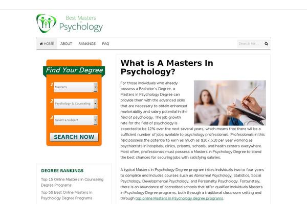 bestmastersinpsychology.com site used Beginner