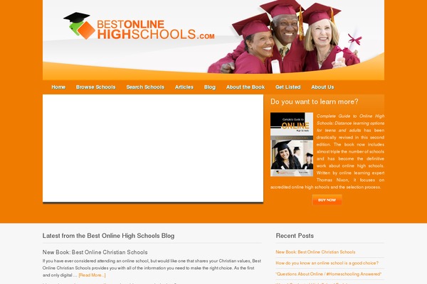 bestonlinehighschools.com site used Metro Pro