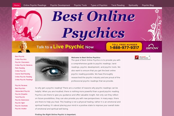 bestonlinepsychics.com site used Cyangant
