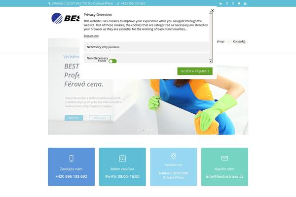 Be-clean theme site design template sample