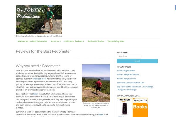 bestpedometerreview.com site used Amatheme