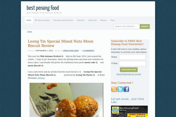 bestpenangfood.com site used Directorytheme