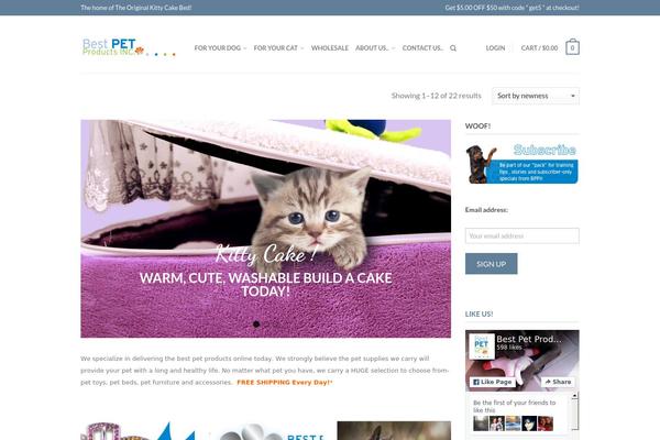 Flatsome theme site design template sample