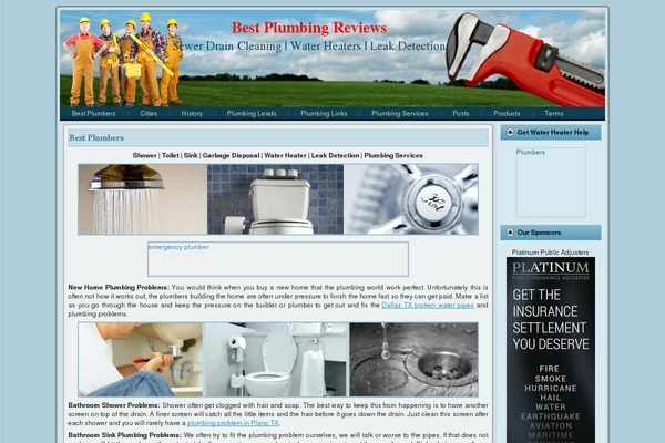 Site using Cforms plugin