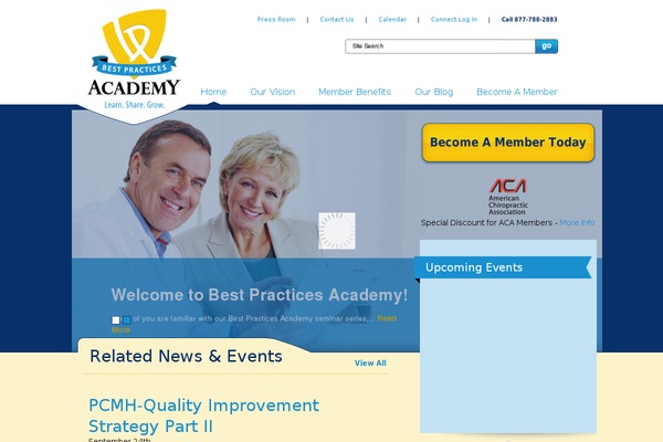 bestpracticesacademy.com site used Wp_theme