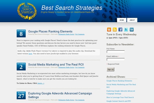 bestsearchstrategies.com site used Interlude