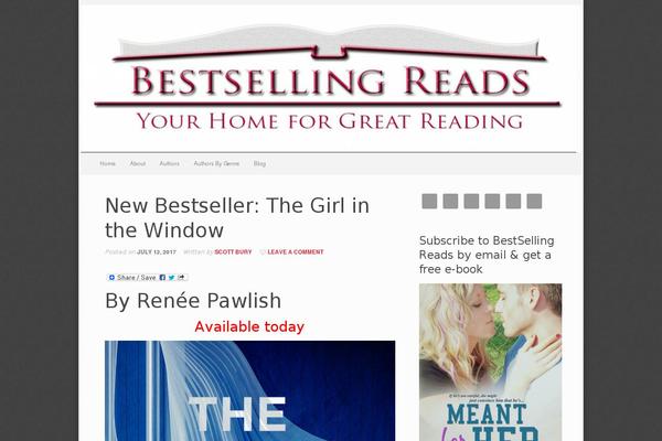 bestsellingreads.com site used Blog-tales