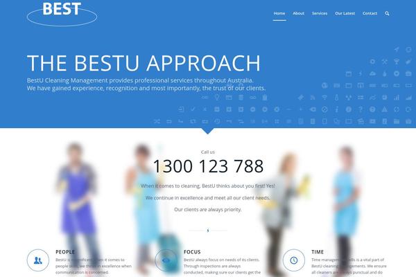 Enfold theme site design template sample
