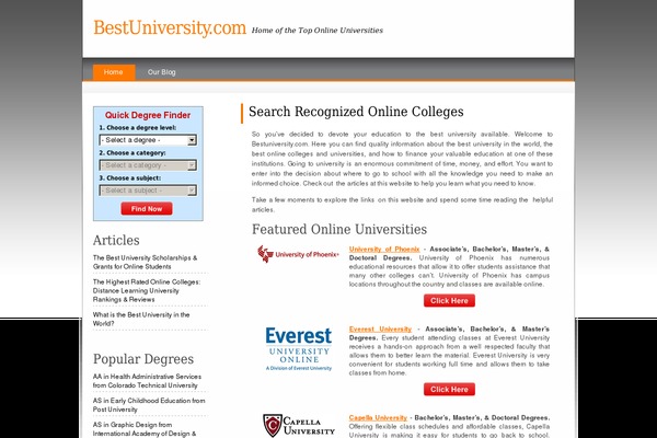 bestuniversity.com site used Compromise