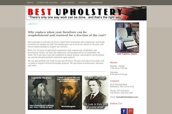 bestupholsteryco.com site used Chara