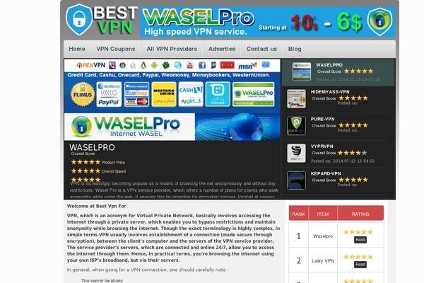 bestvpnfor.net site used Bestvpn-2017