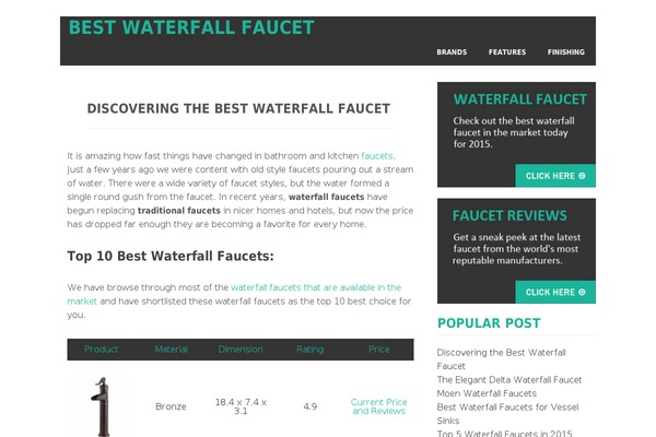 MesoColumn theme site design template sample
