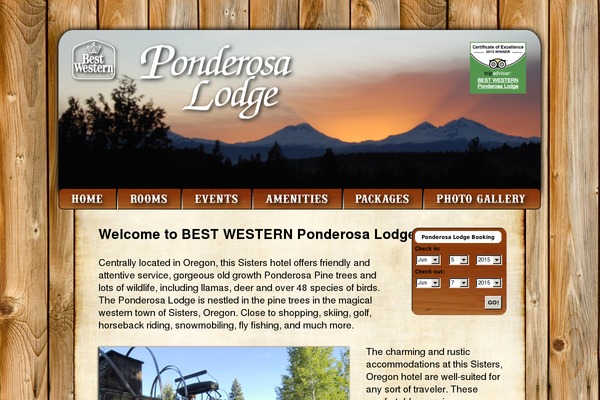 bestwesternsisters.com site used Ponderosa