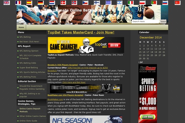 bet-on-the-nfl.com site used Finishing-touch