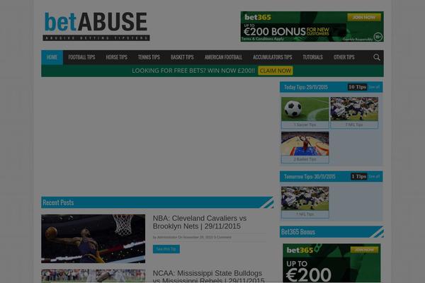 betabuse.com site used SportsMag
