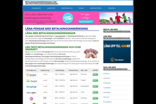 betalningsanmarkningar.com site used Felicity
