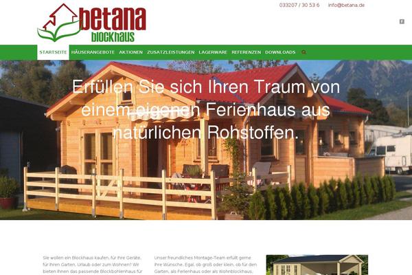 Jupiter theme site design template sample