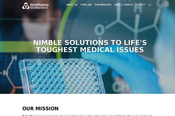 betapharma.com site used Beta_pharma