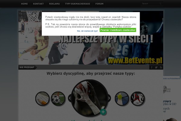 betevents.pl site used Gameday
