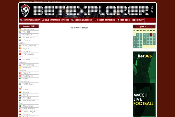 betexplorer.net site used Livescore