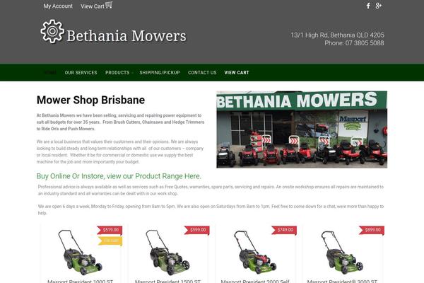 bethaniamowers.com.au site used Salbii