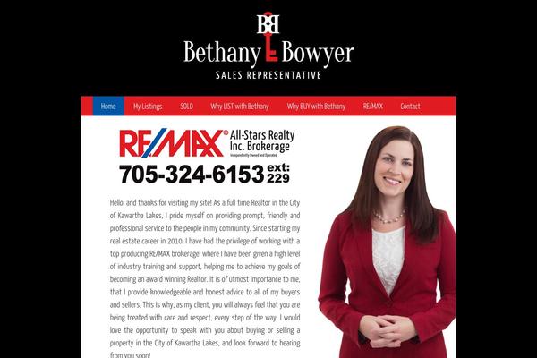 bethanybowyer.com site used Bethanybowyer