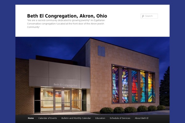 Twenty Eleven theme site design template sample
