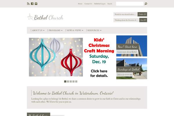 bethelcrc.ca site used Resurrect-child