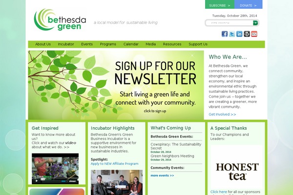 bethesdagreen.org site used Bgreen14