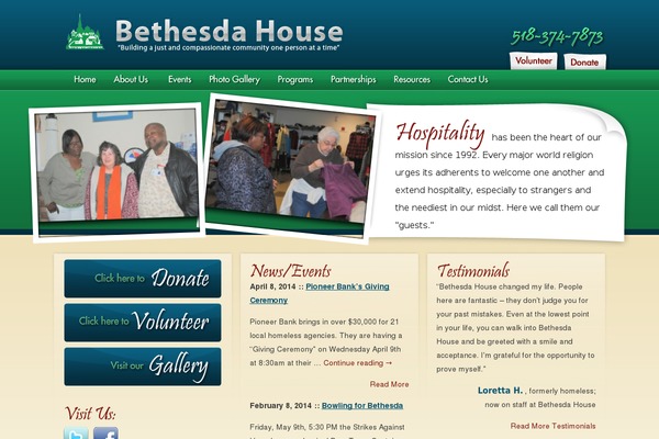 bethesdahouseschenectady.org site used Bethesdahouse
