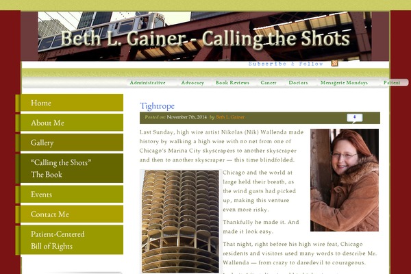 bethgainer.com site used Wordsmith Anvil