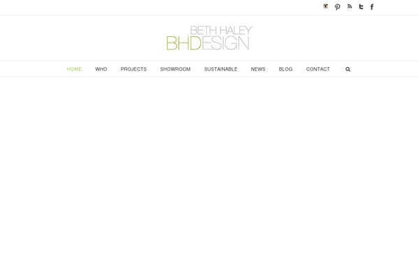 bethhaleydesign.com site used Avada