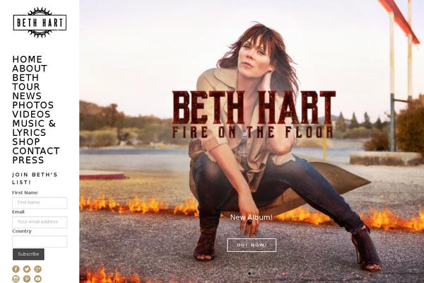 Story theme site design template sample