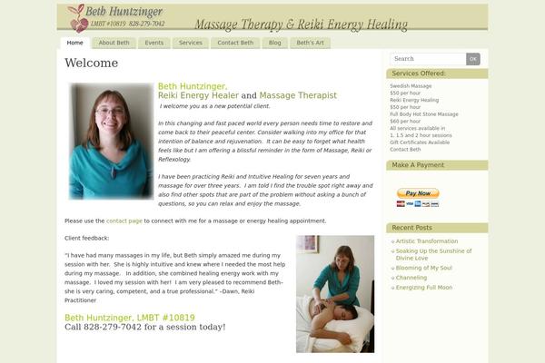Mantra theme site design template sample