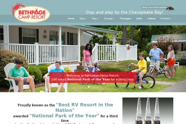 bethpagecamp.com site used Bethpage2015