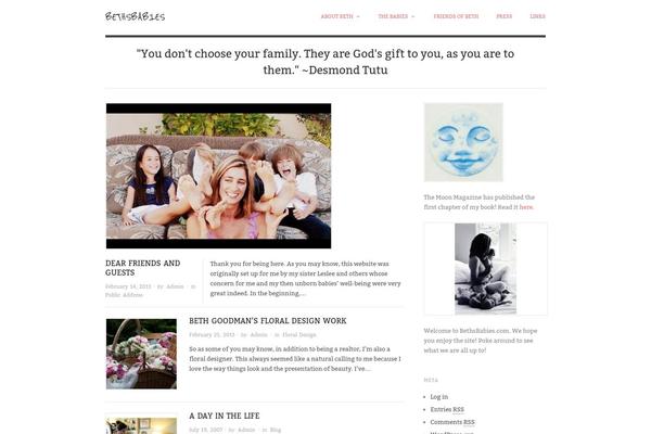 Origin theme site design template sample
