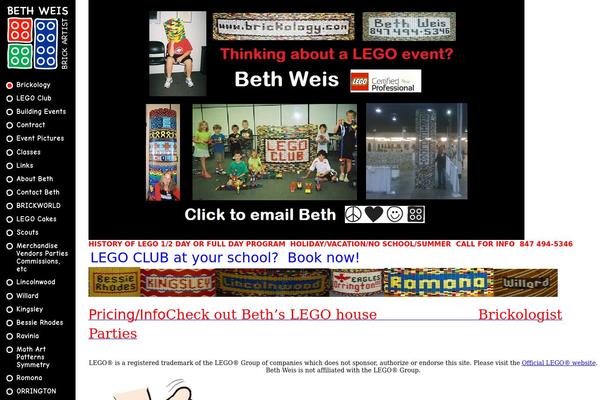 bethweis.com site used Brickology