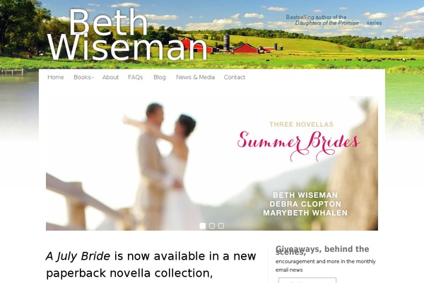 bethwiseman.com site used Beth-wiseman-2015