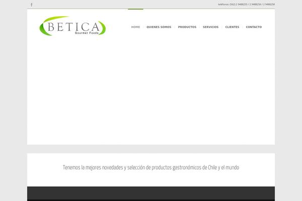 betica.cl site used Eunoia