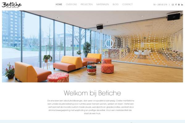 betiche.nl site used Betiche