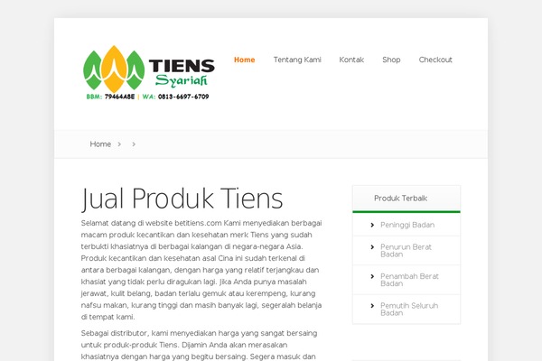 betitiens.com site used Betitiens