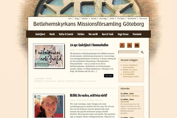 betlehemskyrkan.se site used Bktheme