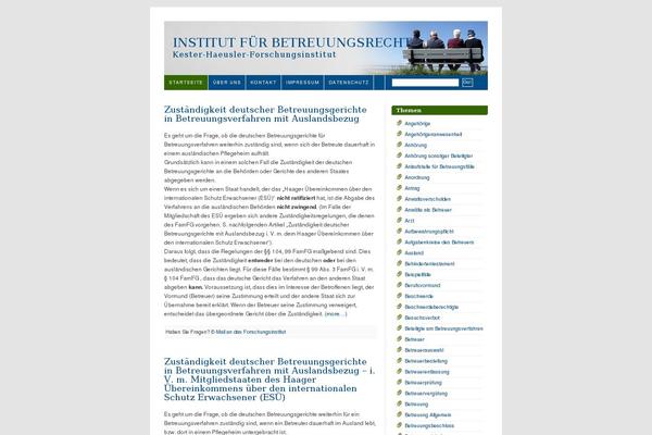 betreuungsrecht.de site used Blix_deutsch