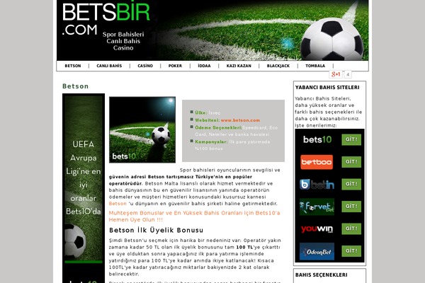 betsbir.com site used Ball_dewe